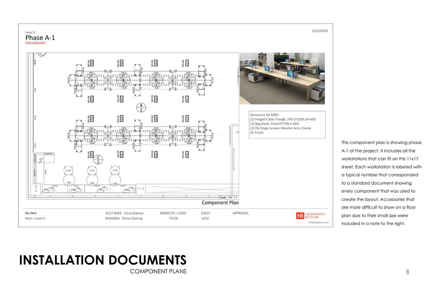 Installation Documents: Component Plans