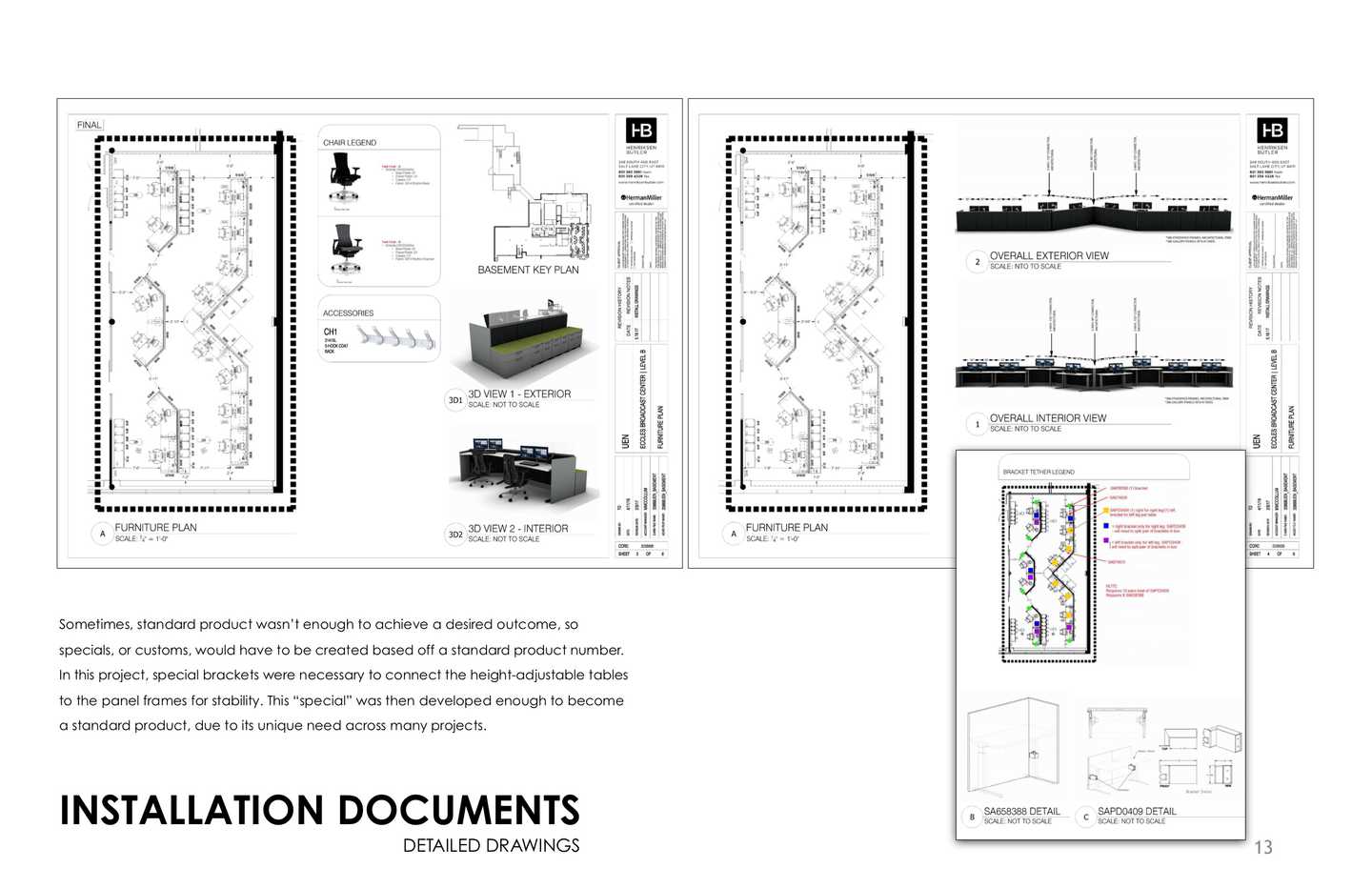 Installation Documents: Detailed Drawings